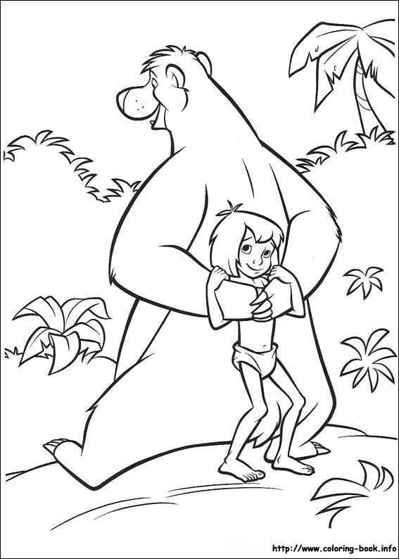 Jungle Book 2 coloring picture